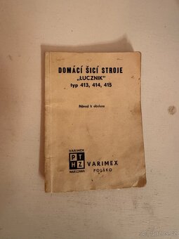 Šicí stroj Łucznik typ 415 (Varimex, Polsko) - 4