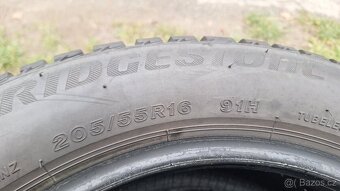 Zimní pneu Bridgestone 205/55 R16 - 4
