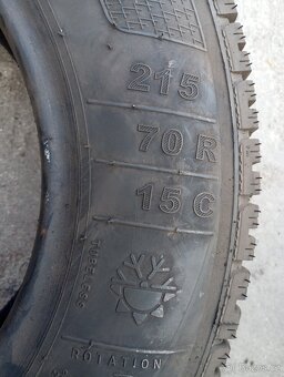 Celoroční užitkové pneumatiky Kleber 215/70 R15 C - 4