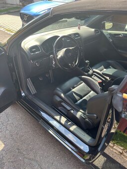 VW Golf VI 1,4TSI 160PS Cabrio , stav nového TOP 🔝 auto - 4