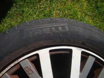 16" ALU kola OZ – 5x112 + letní pneu 205/55R16 - 4