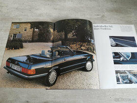 Prospekt Mercedes-Benz 300 SL, 420 SL, 500 SL R107 (1985) - 4