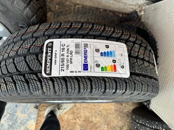 Zimní kola s disky SEMPERIT WINTER, 215/65 R16C 109/107R - 4