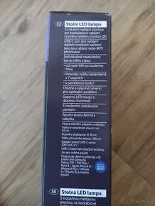 LIVARNO Stolní stmívatelná LED lampa s nabíjem (bílá) - 4