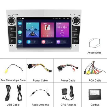 Android Autoradio Opel ZDARMA DOPRAVA 2 Gb + 32 Gb - 4
