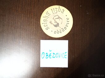 Pivní tácky Východní Čechy - 4