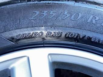 Original ALU kola VW Dynamic 18" 7,5J ET40 + 235/50/R18 - 4
