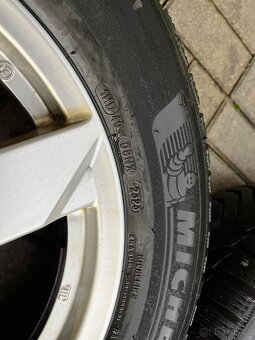 4x alu disky 5x108 R16, pěkné zimní pneu - 4