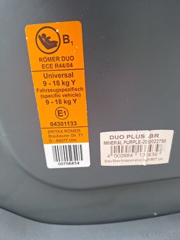 Dětská autosedačka Britax Römer 9-18kg - 4
