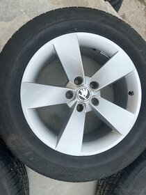 Alu kola originál škoda Kodiaq včetně pneu - 4