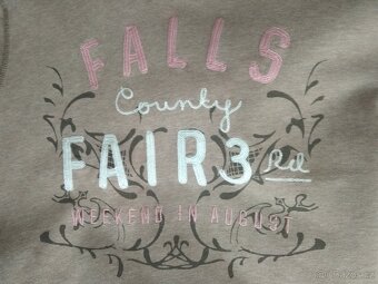 Světle hnědá mikina s kapucí - S - 4