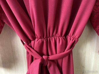 Nové společenské šaty Itálie vel. 46 a více - 4