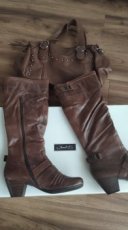 Kozačky vel.38 - kožené - 4