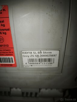 Autosedačka Römer Britax Kidfix SL 15-36kg - 4