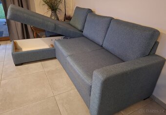 Rozkládací sedačka s úložným prostorem - 4