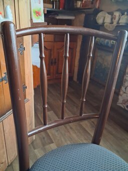 Židle chalupářské 4 kusy - 4