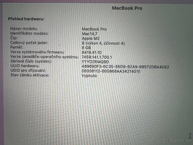 Mcbook pro 2022 m2 - 4