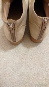 Béžové kotníčkové boty Graceland - 4