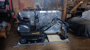 Super Mini bagr Jansen MB500 kg Minirypadlo Minibagr - 4