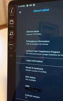 Tablet Lenovo Yoga Smart Tab 10" LTE (rezervováno) - 4