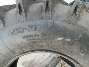 Pneu,kolo 400-610,15-24,8,25-20,8-2-15,10,00-20 - 4