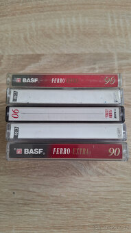 Audiokazety Basf - Emtec - 4