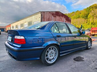 BMW E36 323i SEDAN 1997 originální ///M paket AvusBlau - 4