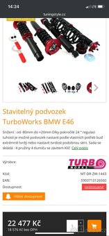 Podvozek bmw e46 Turbo Works - 4