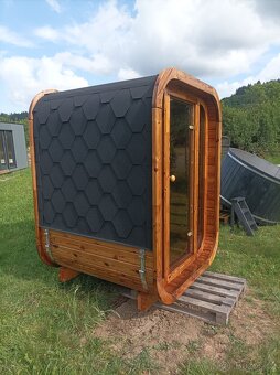 Sauna Marivox, venkovní finská sauna, SKLADEM - 4