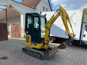 Pásové Miniripadlo Komatsu PC16R r.v2013 Kubota Takeuchi - 4