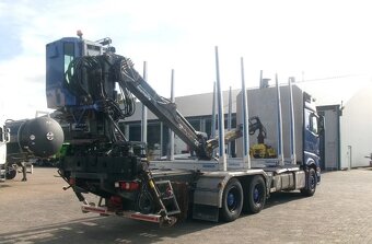 Mercedes-Benz Actros 2663 - 6x4–Lesovůz+HR-Hiab Loglift F96 - 4