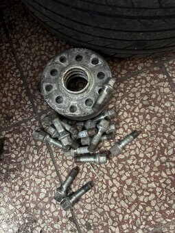 Alu kola rial r17 5x100 + šrouby a podložky. - 4