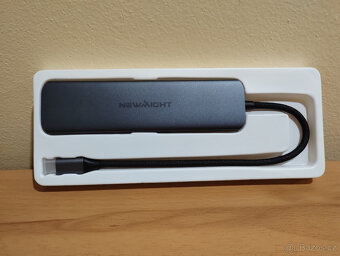 Dokovací stanice USB-C Newmight 7v1, nová - 4