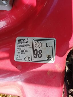 Sekačka MTD SMART 51 BO ( Super motor ) - 4