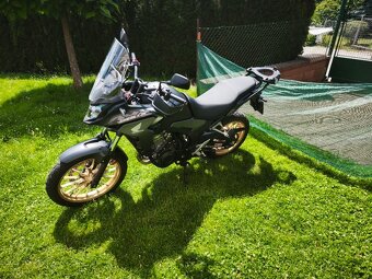 honda CB 500 X (2019) nový model 19", 6500km, kufr - 4
