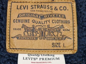 Pánská džínová bunda Levi's Trucker L džíska 1184 - 4