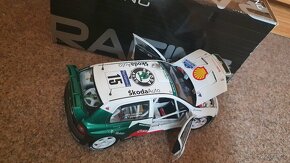Škoda Fabia wrc 1:18 rally Toni Gardemeister - 4