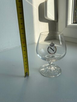 Vintage koňakové skleničky “Napoleonky” - sada 6 ks - 4