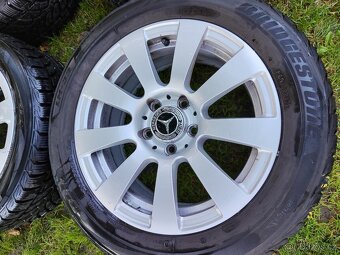 Zimní sada Mercedes w212 5x112 Bridgestone 205/55/16 - 4