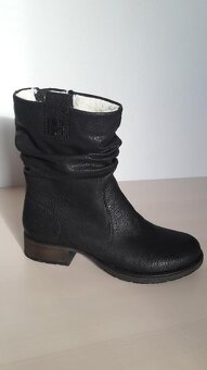 Zimní kozačky Rieker s kožíškem - NOVÉ - 4