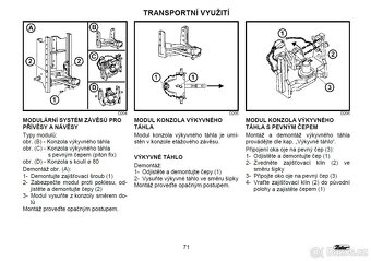 Návod k obsluze Zetor Forterra 95 - 125 - 4