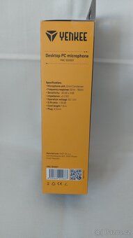 MIKROFON Yenkee, NOVÝ, nevhodný dárek - 4