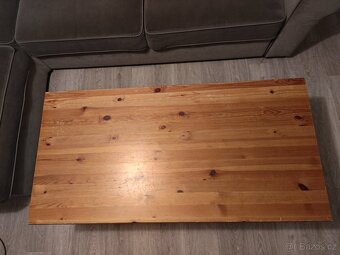 Konferenční stolek dřevěný Ikea - 4