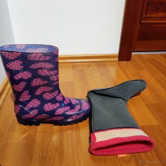 Dívčí holínky, gumáky Demar 34/35 - 4