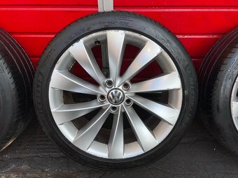Original ALU kola VW Interlagos 18\" 8J ET41 pneu 235/40/R - 4