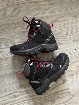 Dětské teplé boty Quechua. Velikost 35- 36 - 4