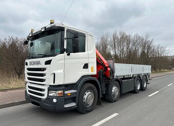 Scania G480 8x4 - valník s hydraulickou rukou Palfinger - 4