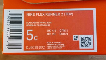 Nové dětské boty Nike Flex Runner 2 vel. 21 - 4