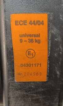 Autosedačka storchenmühle 9-36kg - 4