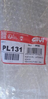 Honda Xl 600v Transalp givi monokey nosič boční kufry - 4